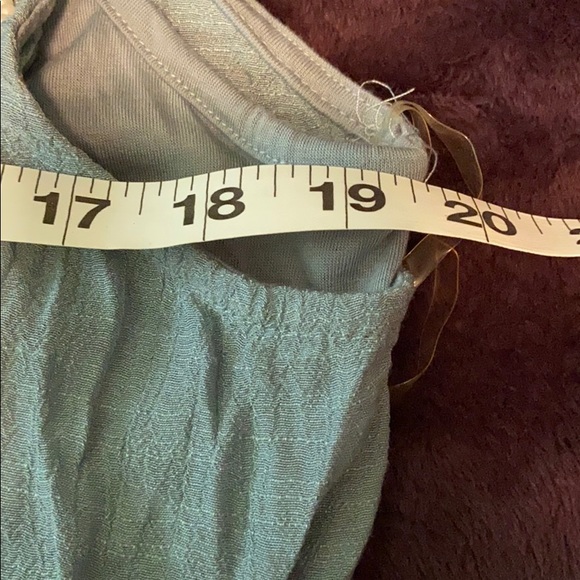 Mine Light blue sleeveless blouse sz XL - Picture 7 of 8